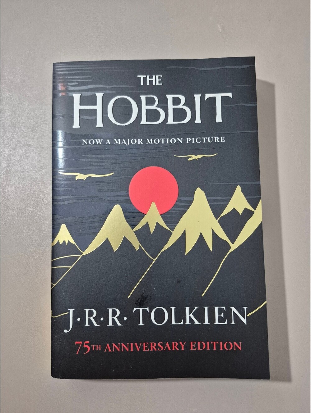 The Hobbit J.R.R. Tolkien 75th Anniversary Edition Paperback Like New